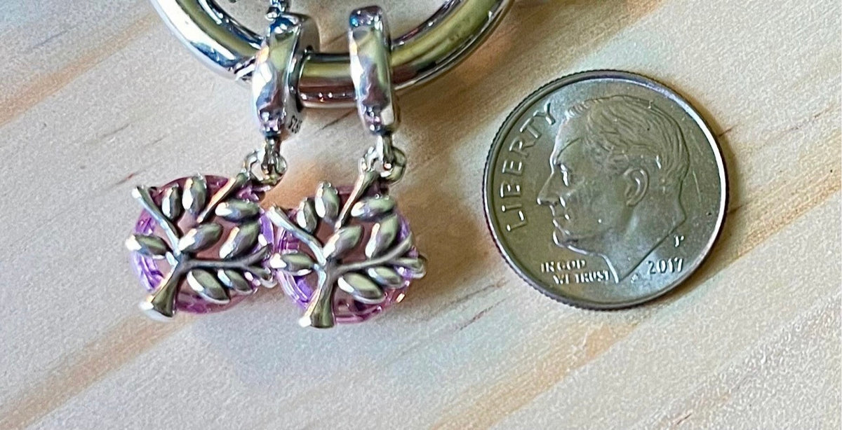 Butterfly charms and tree of life charm! All solid sterling silver charms!