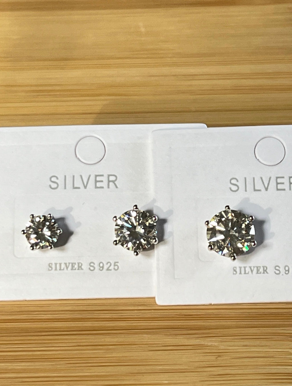Certified Moissanite studs. A certified pair of 2ctw, 4ctw or 6ctw round brilliant Moissanite studs are your perfect everyday earrings!