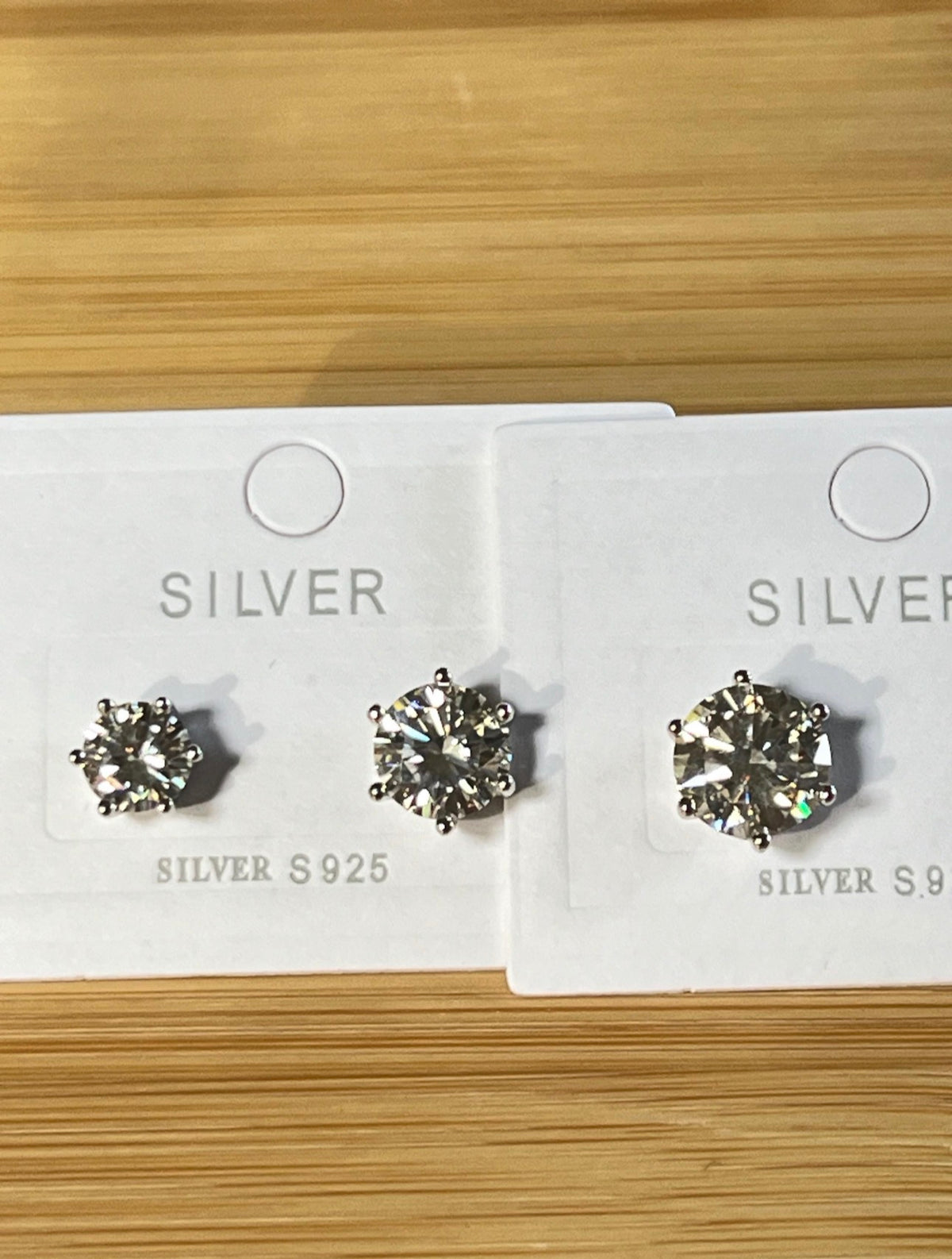 Certified Moissanite studs. A certified pair of 2ctw, 4ctw or 6ctw round brilliant Moissanite studs are your perfect everyday earrings!