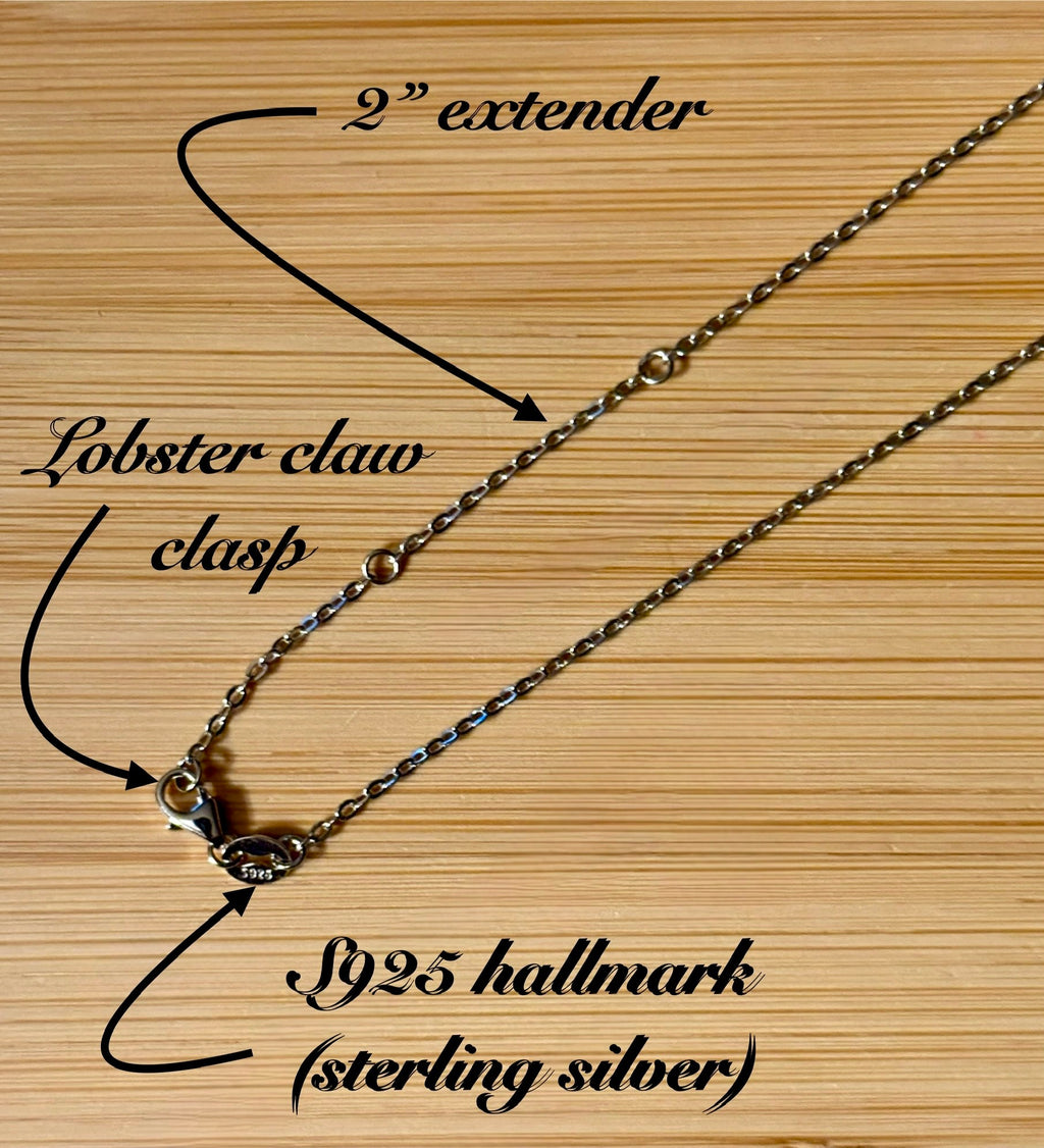 Moissanite necklace. A GORGEOUS certified 4ct pear-cut Moissanite pendant in sterling and 18k white gold on a nice 22” cable link chain!