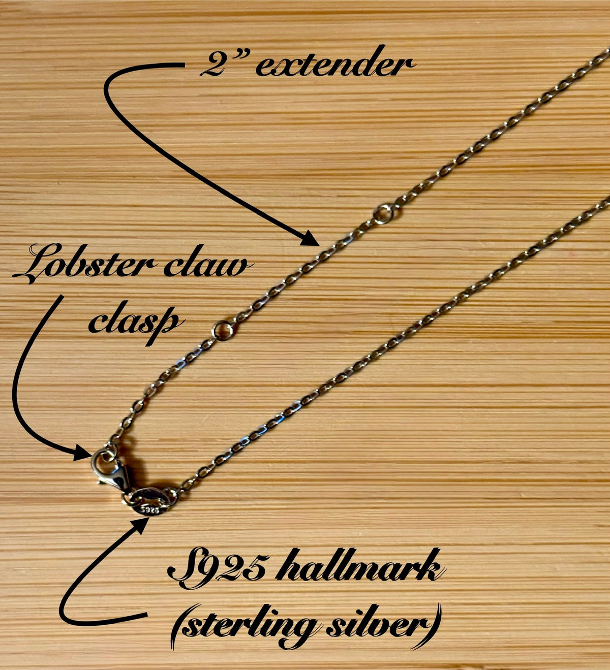 Moissanite necklace. A GORGEOUS certified 4ct pear-cut Moissanite pendant in sterling and 18k white gold on a nice 22” cable link chain!