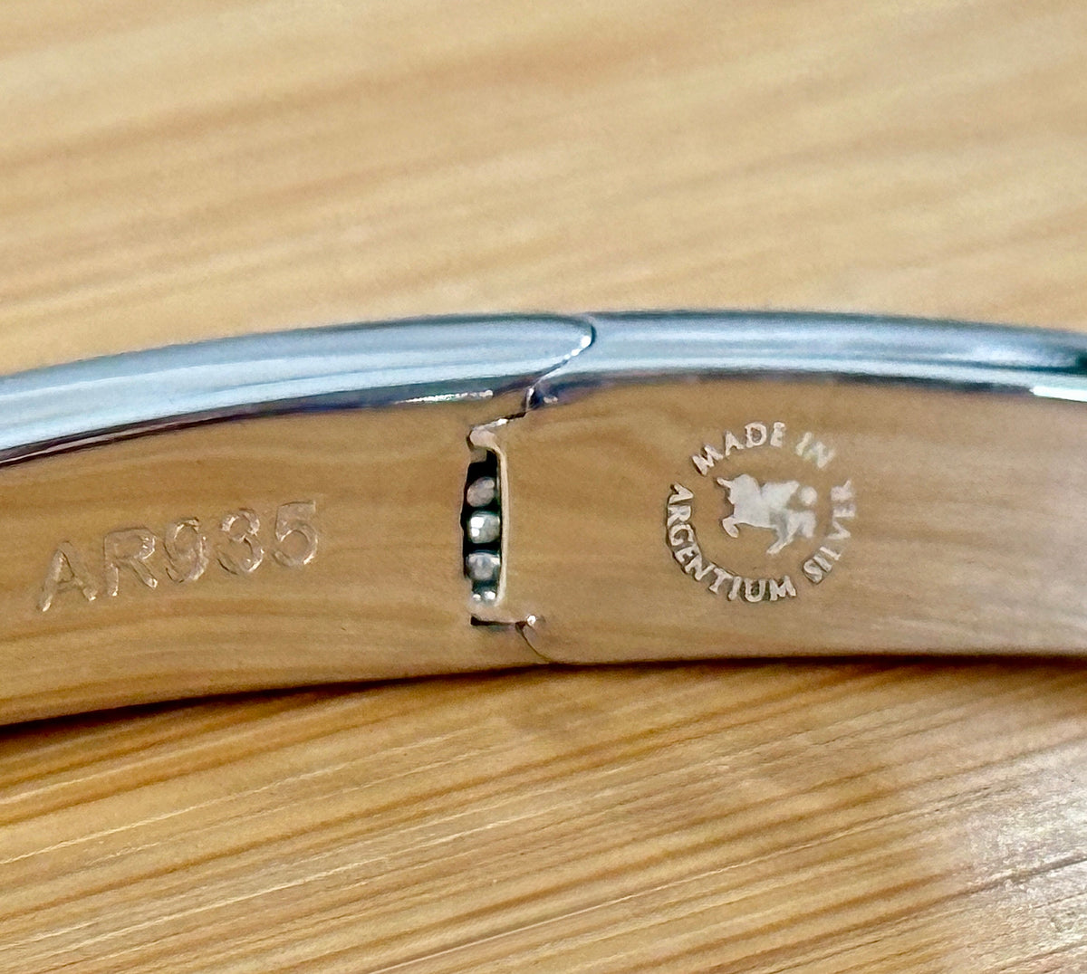 My EXCLUSIVE Moissanite and 935 Argentium silver bracelet! A gorgeous 5.79cttw designer bypass bracelet in *genuine* 935 Argentium silver and 18k gold!