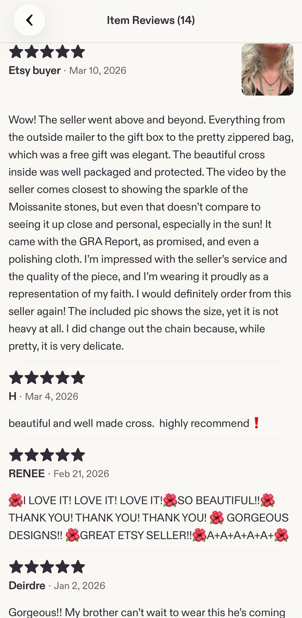 Moissanite necklace. A beautiful 2.2cttw certified Moissanite cross with channel-style stone setting. Classy, elegant, contemporary and très chic!