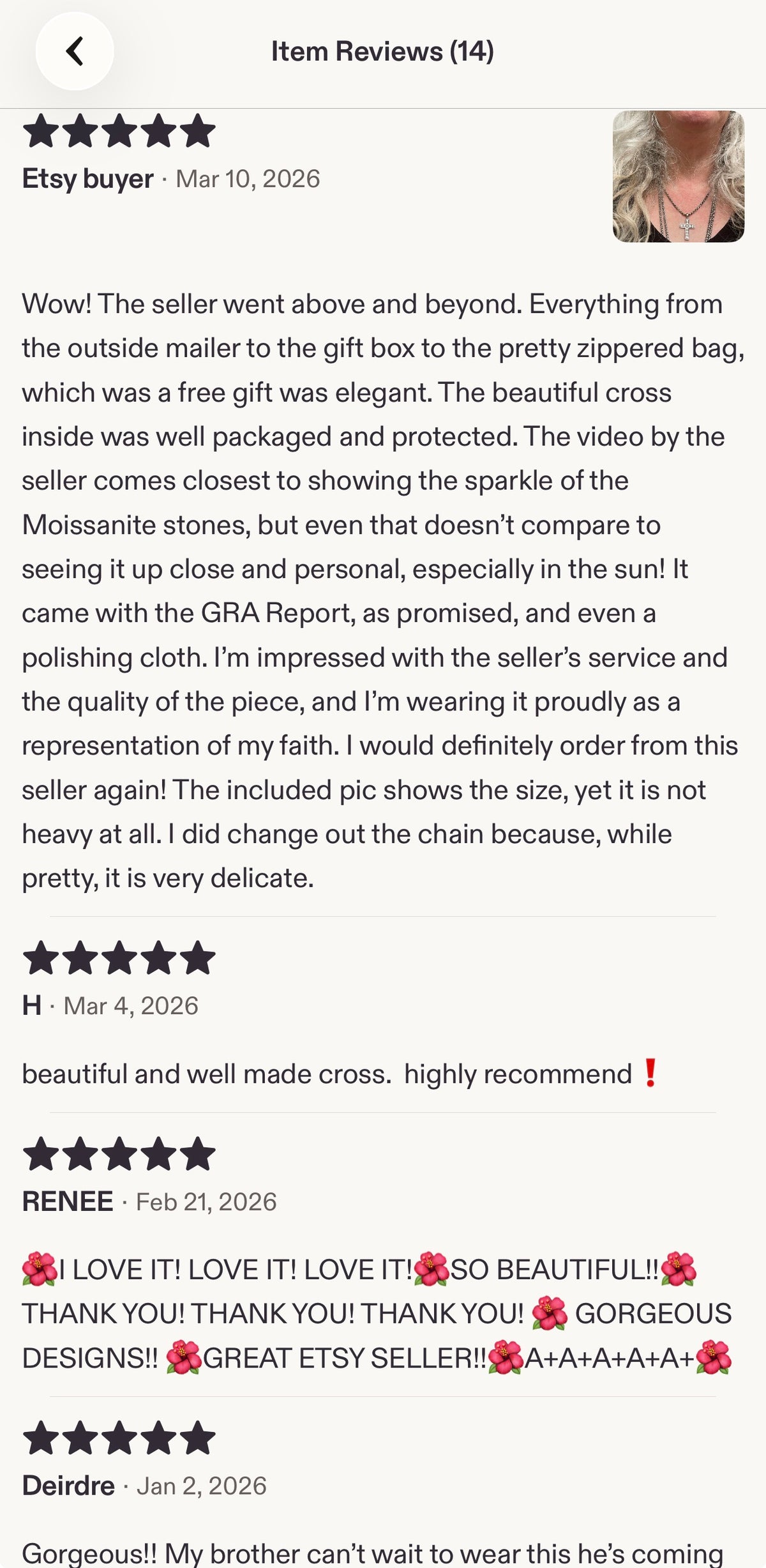 Moissanite necklace. A beautiful 2.2cttw certified Moissanite cross with channel-style stone setting. Classy, elegant, contemporary and très chic!